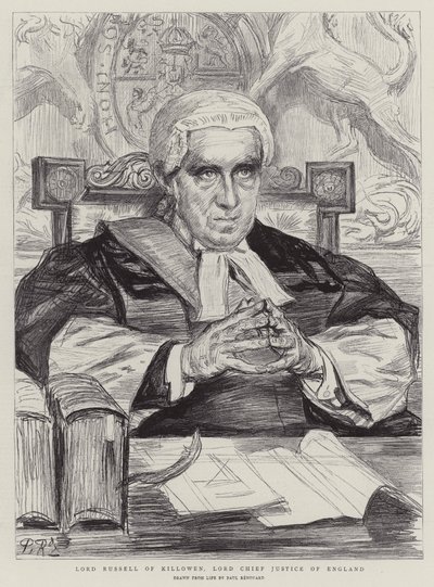 Lord Russell of Killowen, Lord Chief Justice of England by Charles Paul Renouard
